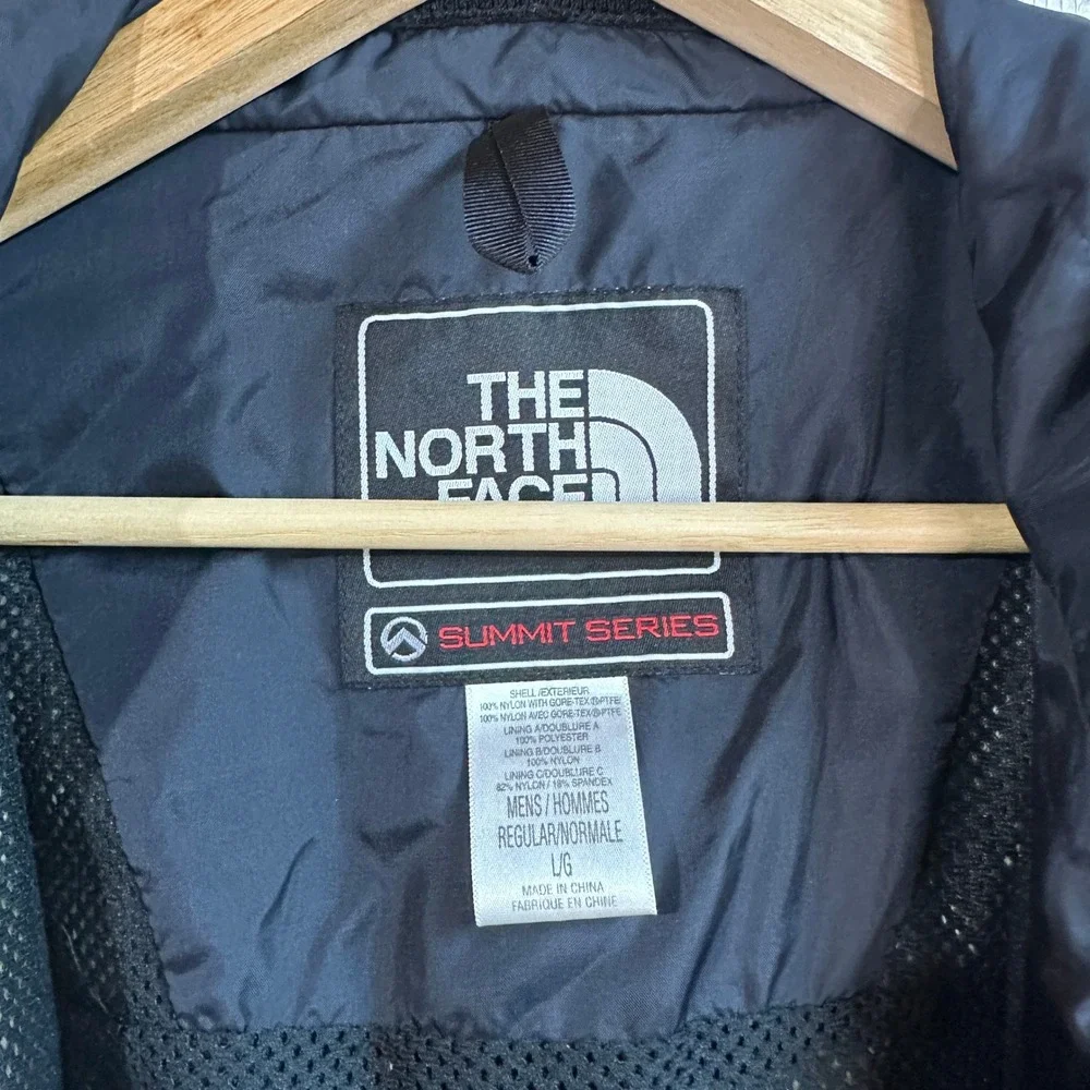 The North Face‎ Summit Series Gore-Tex XCR Jacket Mens Large Blue Hooded Shell